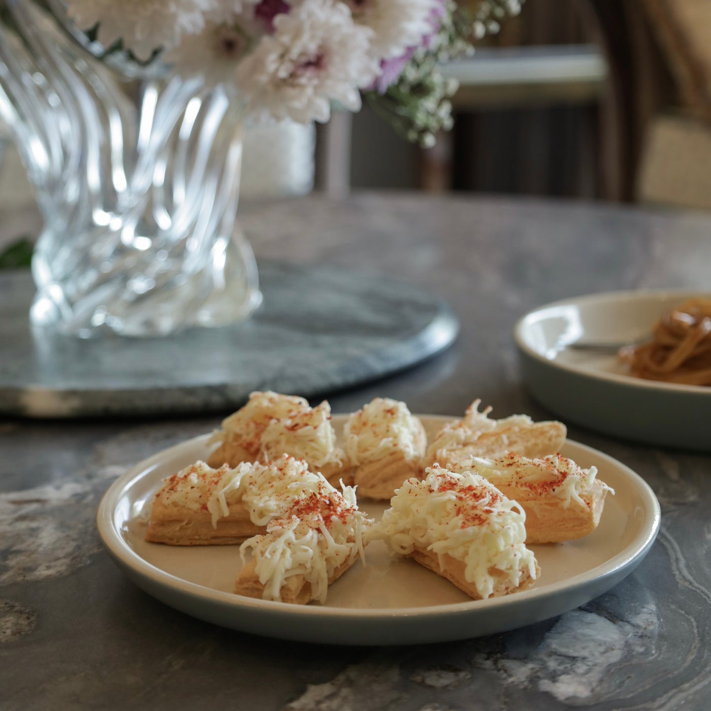 Azure Ceramic Starter Plate