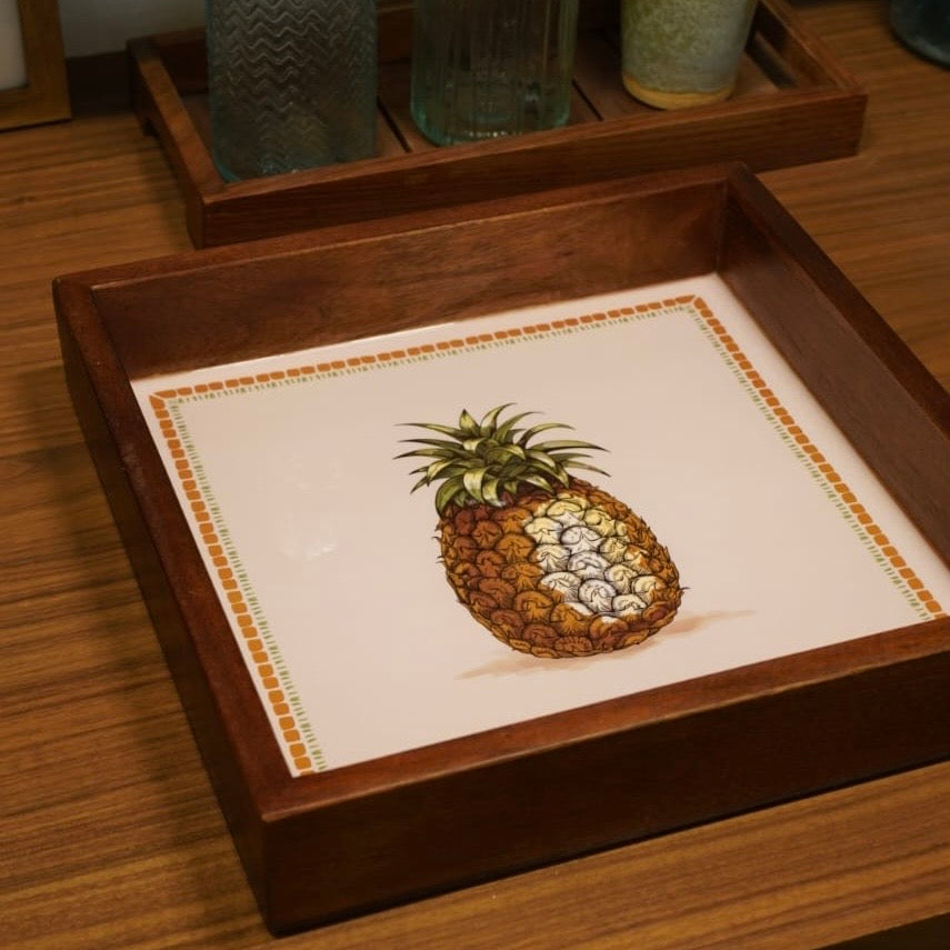 Pineapple Square Tray