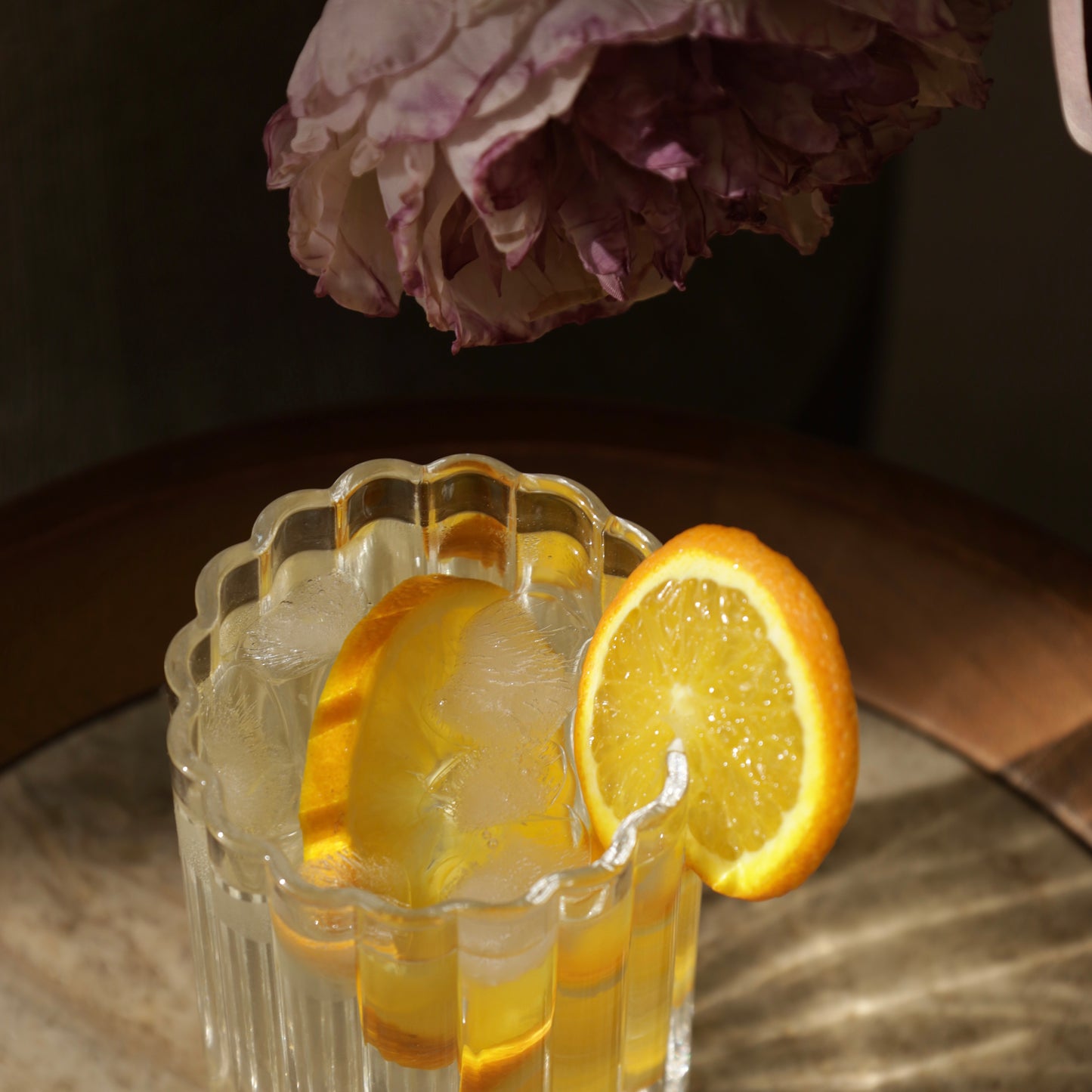 Ribbed Tall Glass (Set of 4)