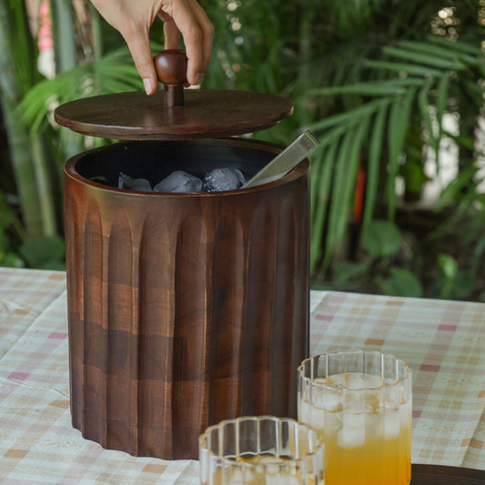 Wooden Ice Bucket
