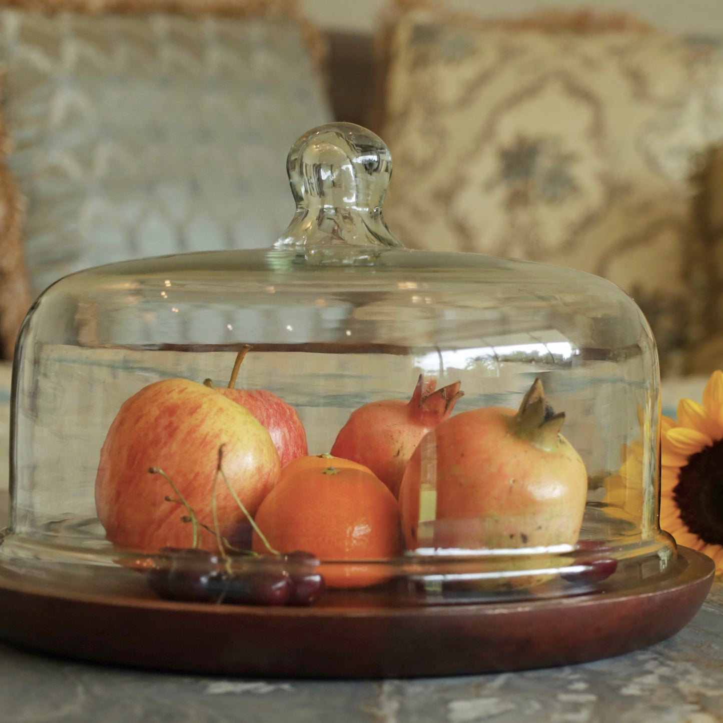 Wood Cloche Duo