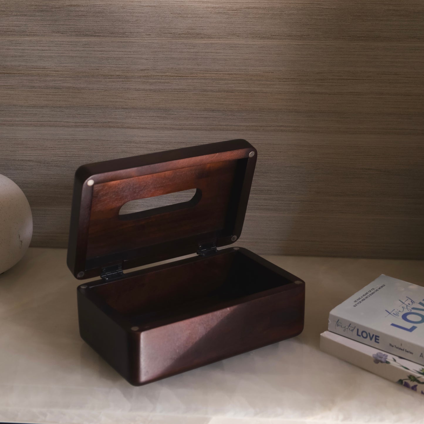 Wooden Tissue Box