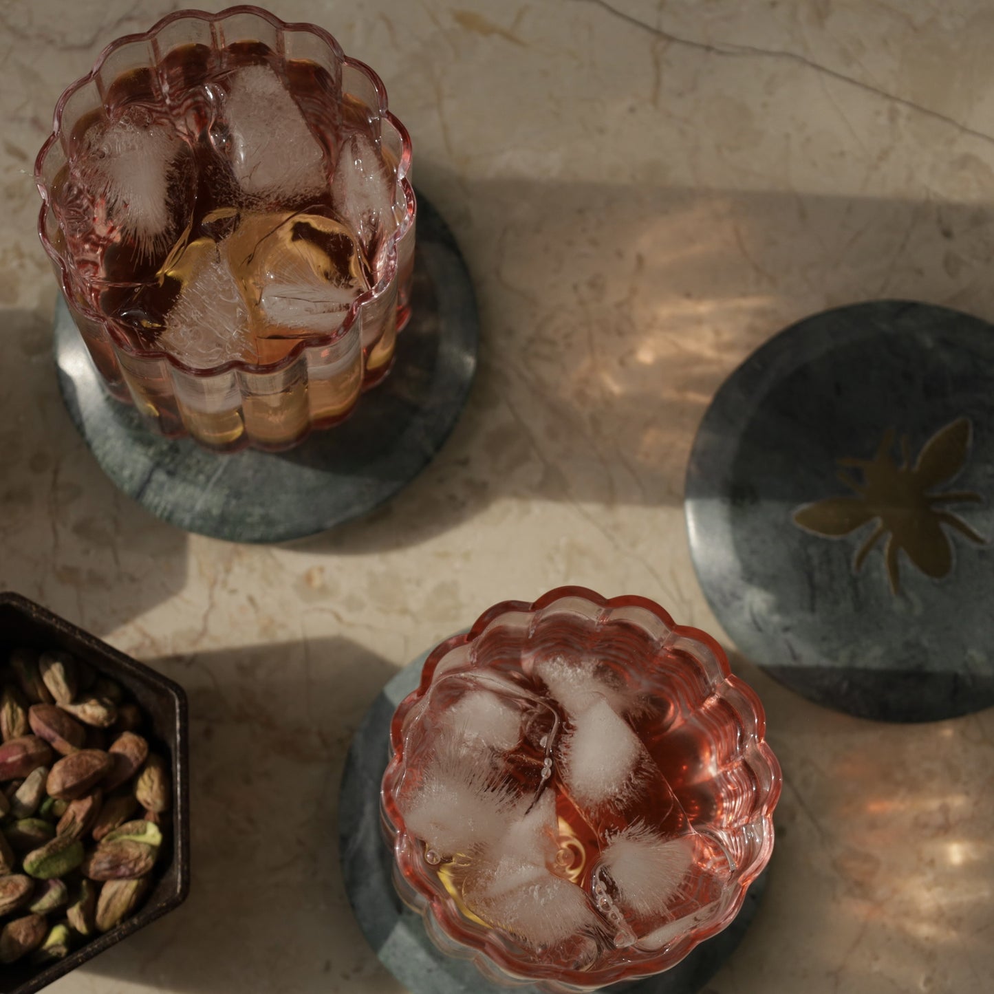 Ribbed Short Glass (Set of 4)