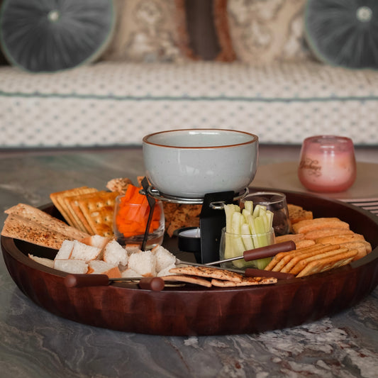 Shallow Wooden Server