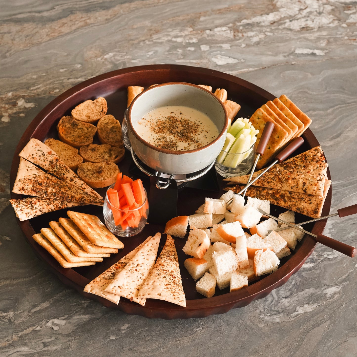 Shallow Wooden Server