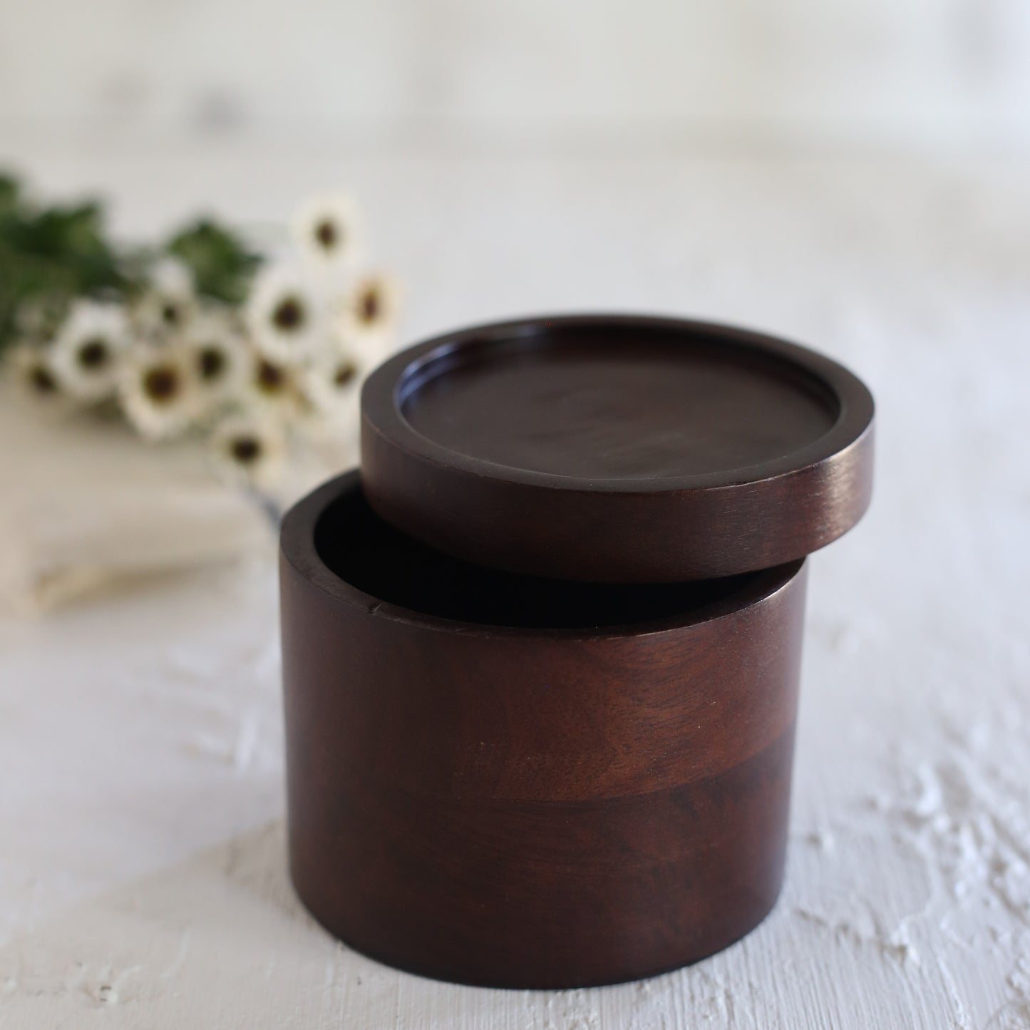 Mini Wooden Jar