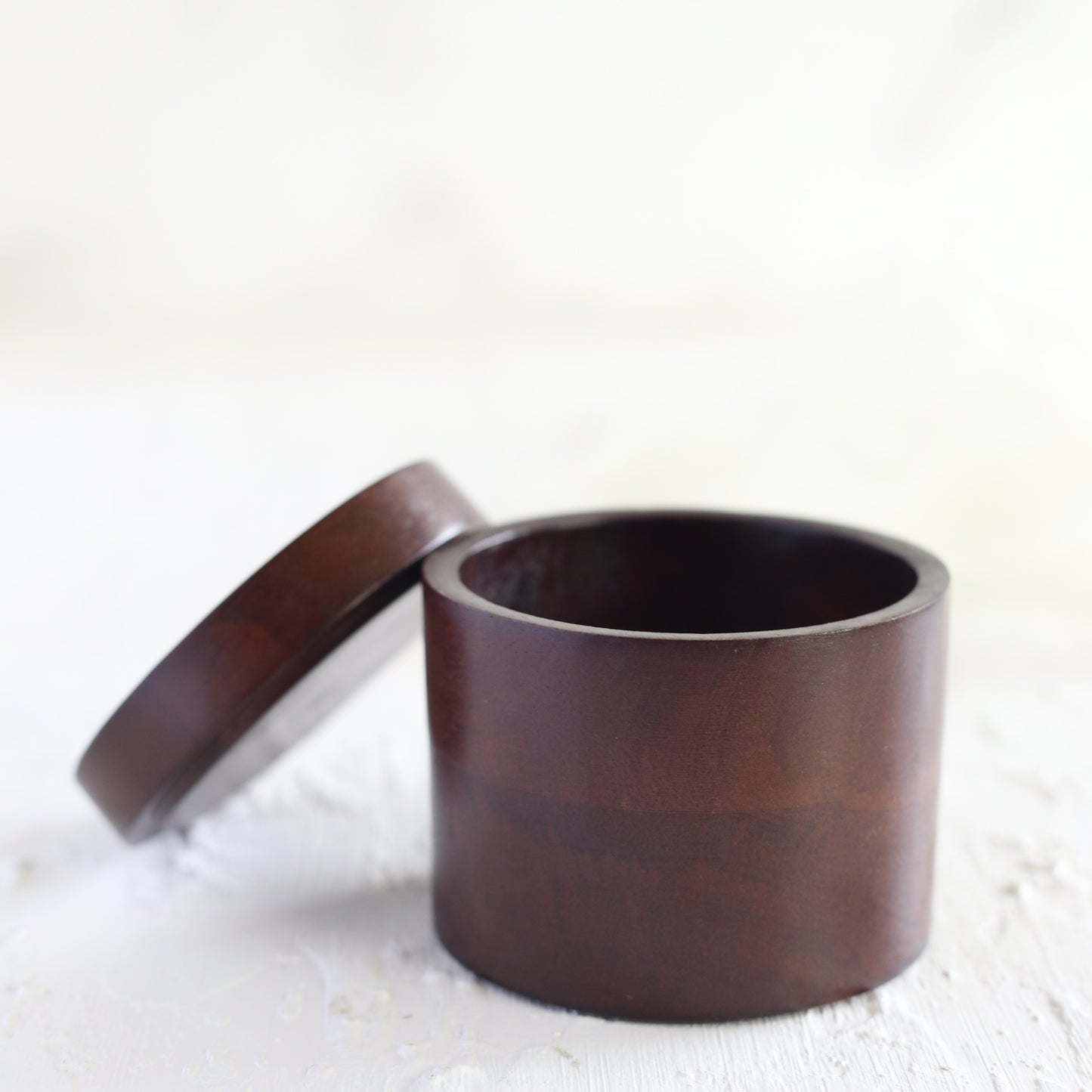 Mini Wooden Jar