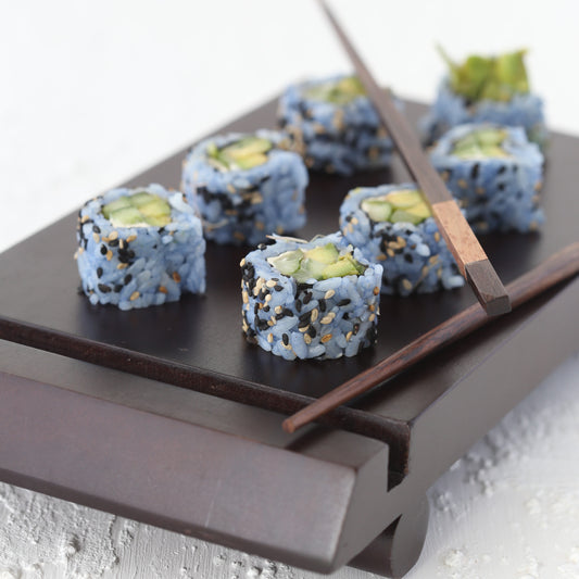 Sushi Platter with Chopsticks